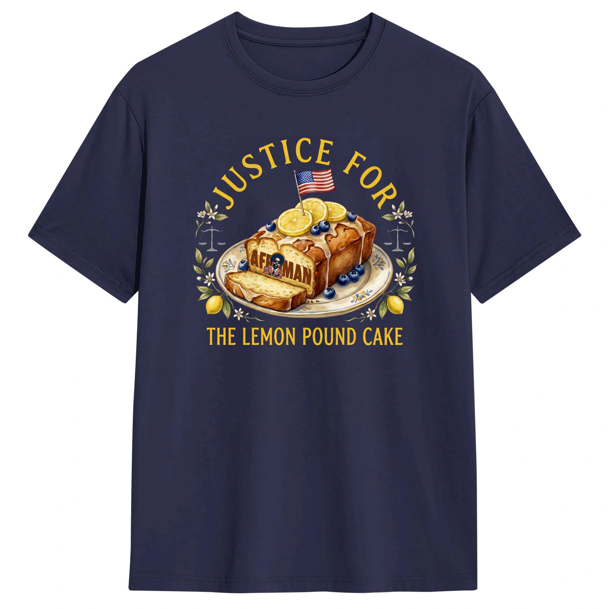 Afroman Justice for Lemon Pound Cake T Shirt Leisure T Shirts ShortSleeve Y2K Basic Tshirt Summer Cotton Oversize Top Tees 4XL
Afroman Justice for Lemon Pound Cake T Shirt Leisure T Shirts ShortSleeve Y2K Basic Tshirt Summer Cotton Oversize Top Tees 4XL