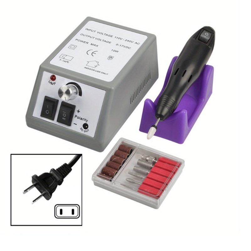 Electric Nails Drill Machine Nails Drill Nails File Drill Set Nail Polishing Machine with Adjustable Speed for Nails сірий колір
Electric Nails Drill Machine Nails Drill Nails File Drill Set Nail Polishing Machine with Adjustable Speed for Nails сірий колір