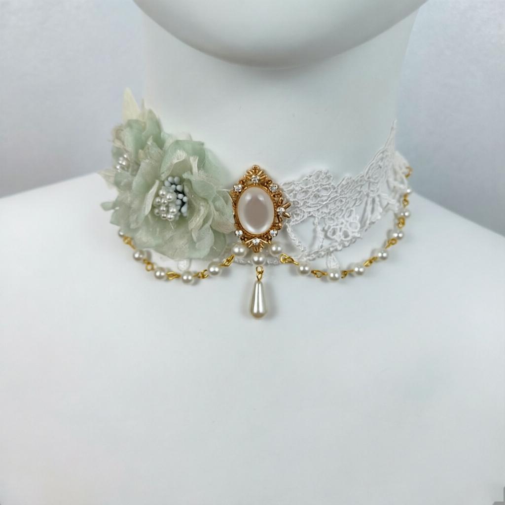 Elegant Retro Rose Flower Collarbone Chain Necklace Gothic Lolita Black Lace Collar Choker Ornament Wedding Halloween Accessorie
Elegant Retro Rose Flower Collarbone Chain Necklace Gothic Lolita Black Lace Collar Choker Ornament Wedding Halloween Accessorie