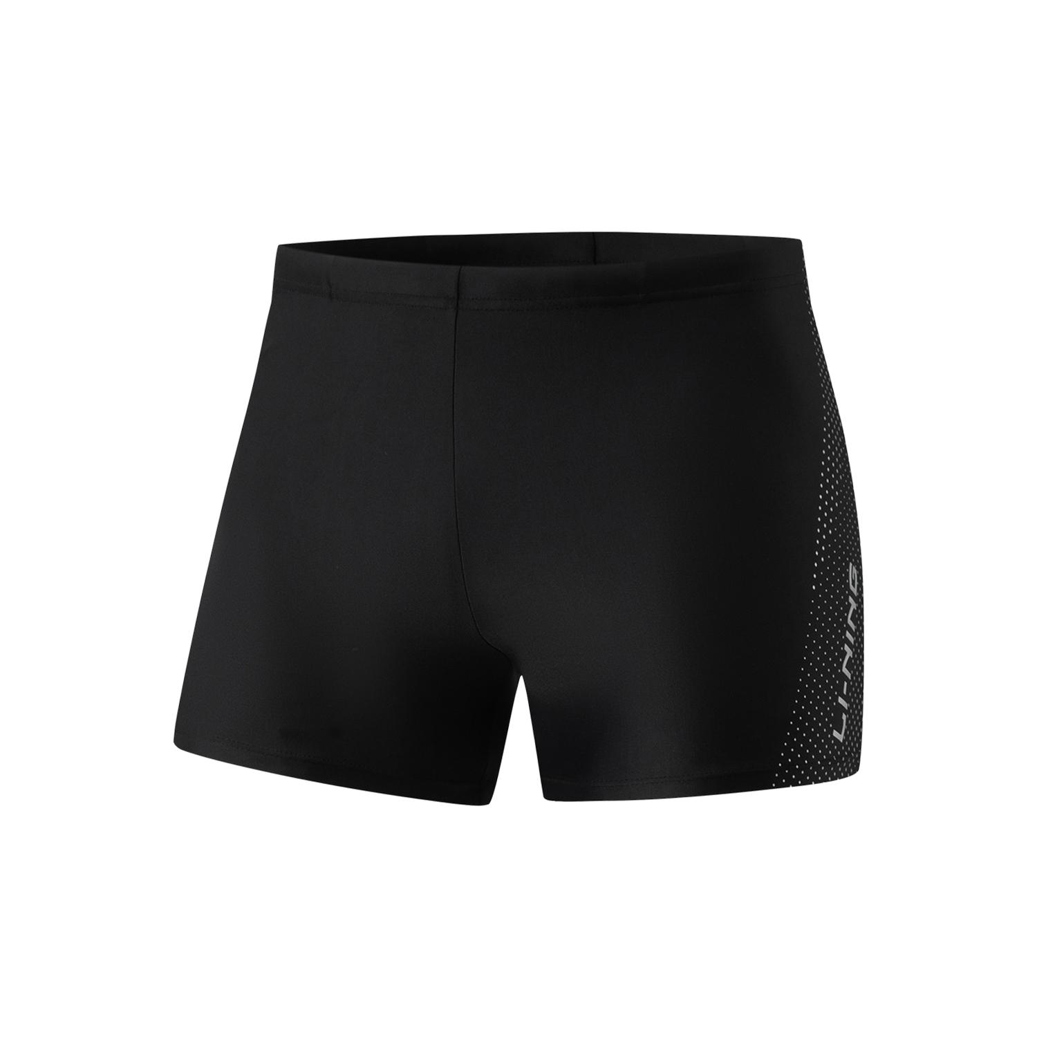 Li Ning Swimming Series Повседневные удобные дышащие шорты для плавания с пятью точками, мужские плавки, черный цвет ASLU123-1 L
Li Ning Swimming Series Повседневные удобные дышащие шорты для плавания с пятью точками, мужские плавки, черный цвет ASLU123-1 L