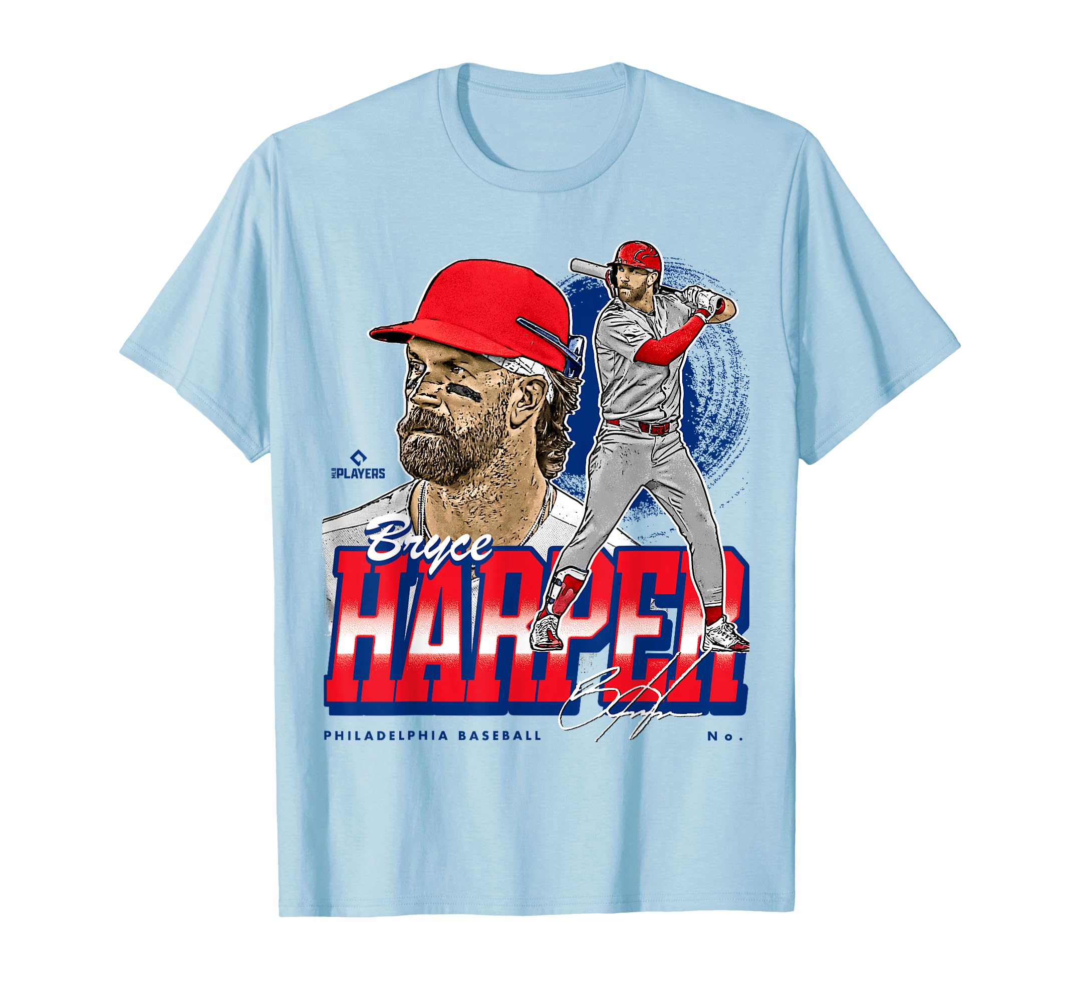 Bryce Harper | Philadelphia MLB Baseball Player | MLBBHA302N T-Shirt
Bryce Harper | Philadelphia MLB Baseball Player | MLBBHA302N T-Shirt