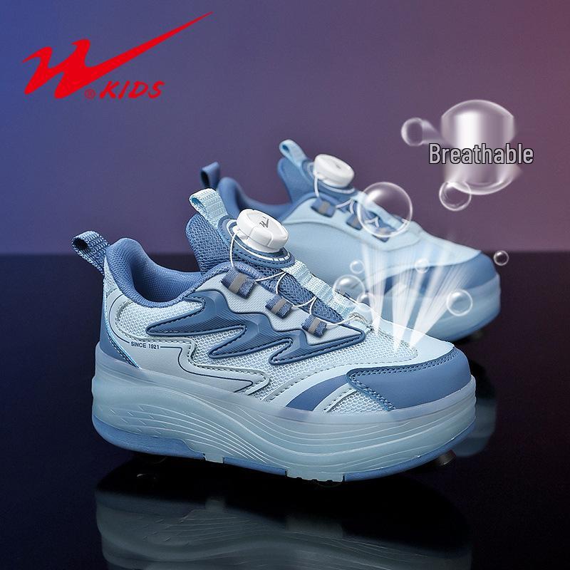 Double Star Boys Breathable Summer Roller Skates with Hidden Wheels & Brake Size 36 небо синє кольору
Double Star Boys Breathable Summer Roller Skates with Hidden Wheels & Brake Size 36 небо синє кольору