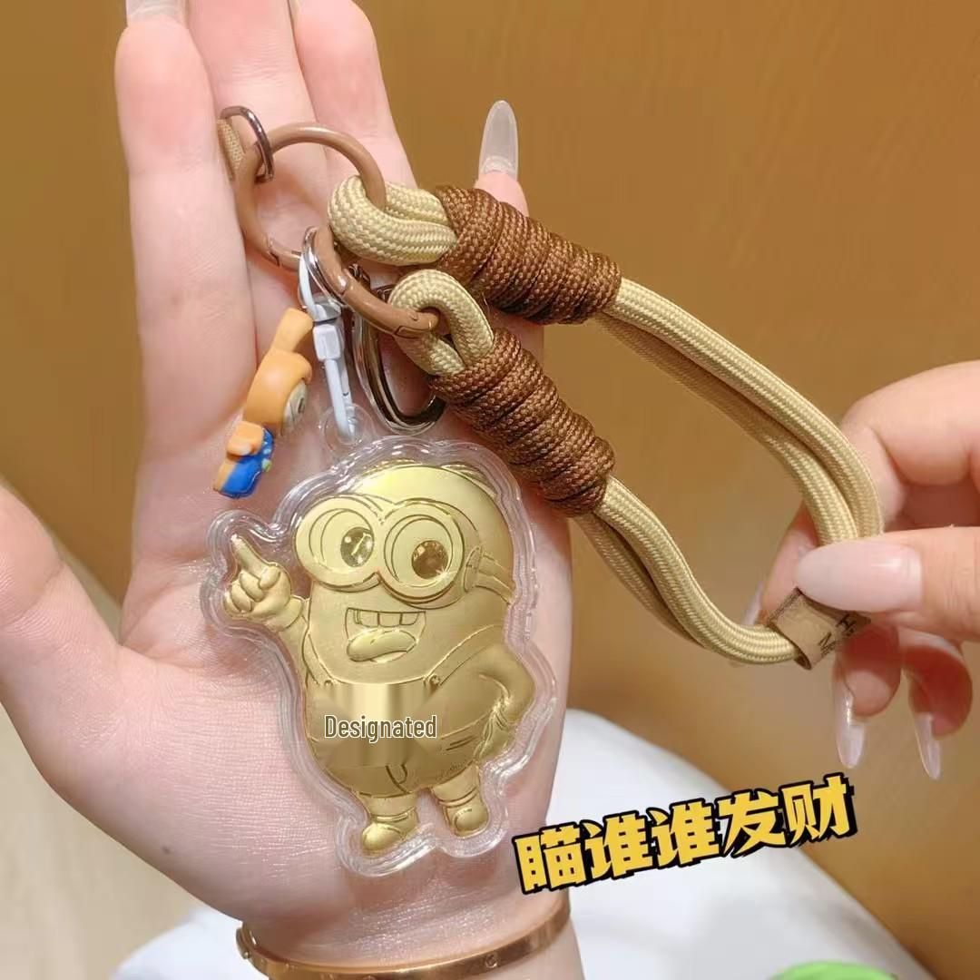 999 Fine Gold Keychain Mobile Pendant Cartoon Ornament
999 Fine Gold Keychain Mobile Pendant Cartoon Ornament