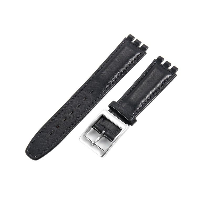 High Quality 17mm 19mm Leather Watch Strap For Swatch YCS YAS YGS Series Watchband Needle Buckle Bracelet 17mm чёрный/серебряный
High Quality 17mm 19mm Leather Watch Strap For Swatch YCS YAS YGS Series Watchband Needle Buckle Bracelet 17mm чёрный/серебряный