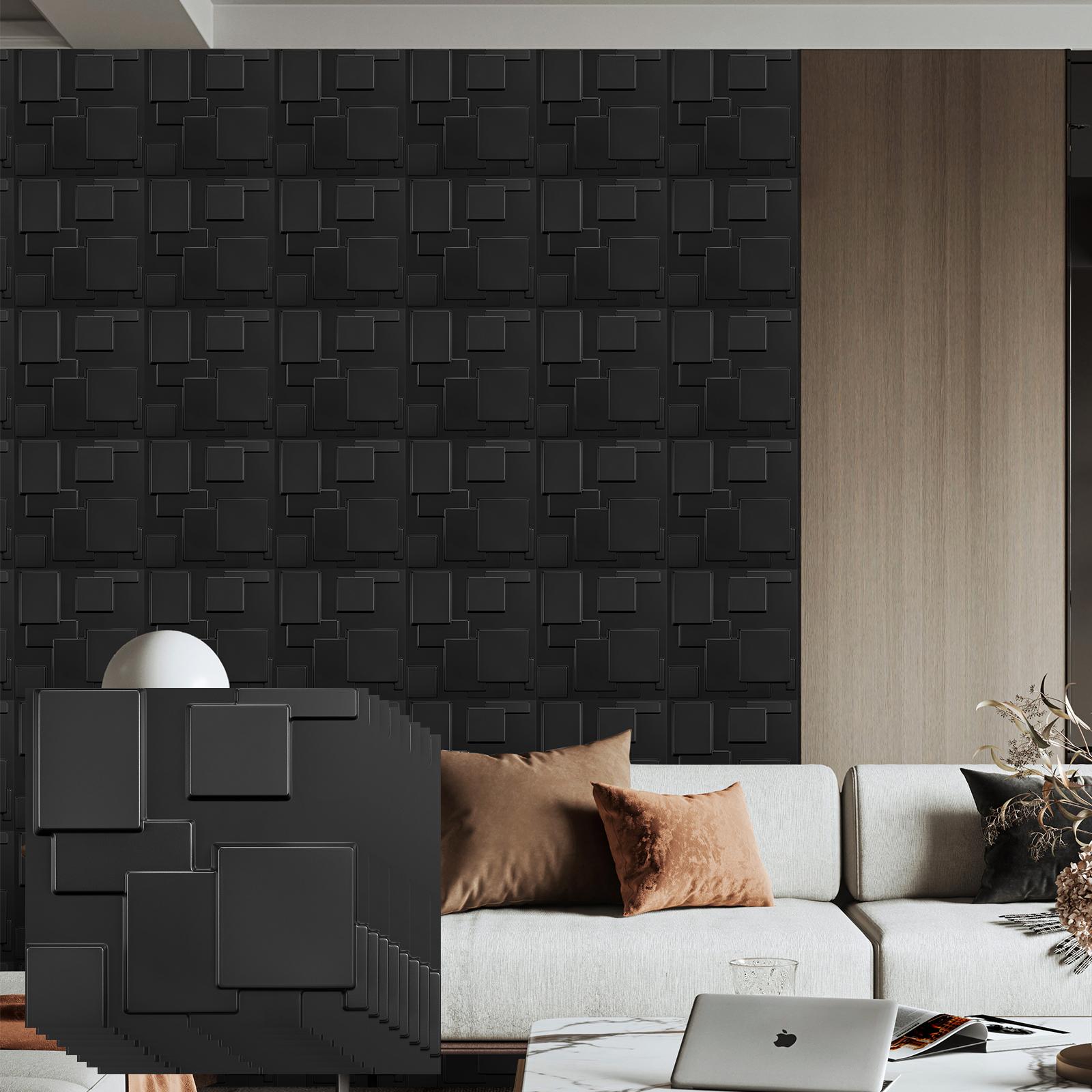 12/20/30 Pack 3D Wall Panel for Interior Wall Décor, PVC Wall Panels for Living Room Lobby Bedroom Hotel Office (black,12pack) чорний
12/20/30 Pack 3D Wall Panel for Interior Wall Décor, PVC Wall Panels for Living Room Lobby Bedroom Hotel Office (black,12pack) чорний