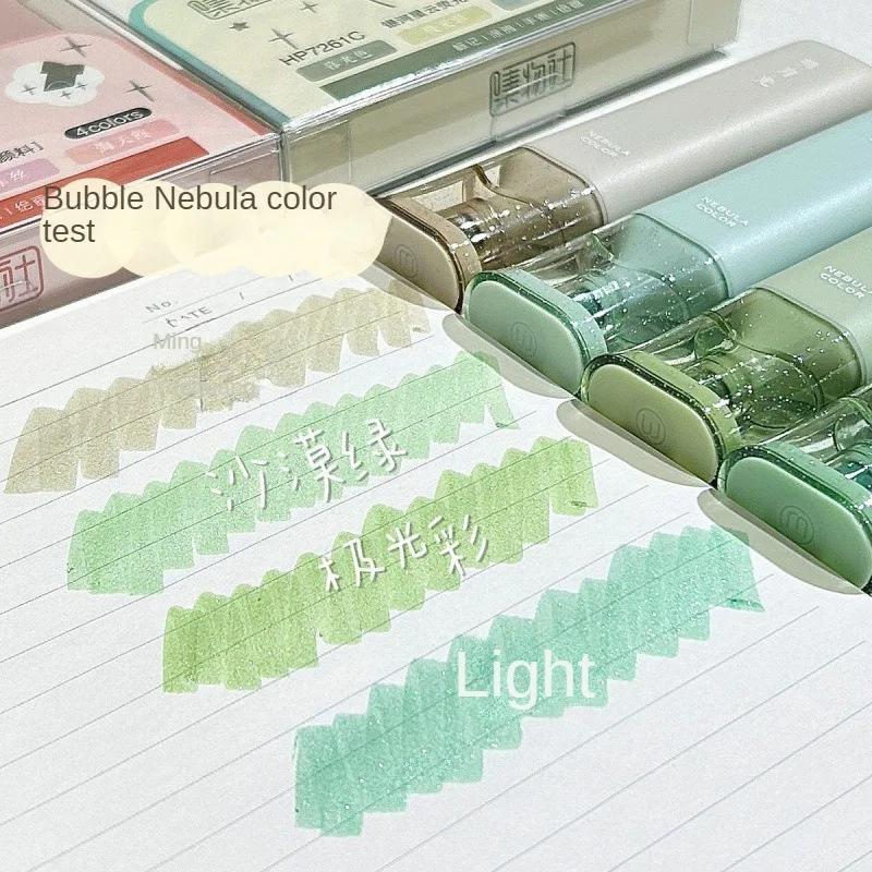 4pcs/set Morandi Color Marker Glitter Highlighter Flexible Line Width Art Painting Markers for Student Stationery Supply
4pcs/set Morandi Color Marker Glitter Highlighter Flexible Line Width Art Painting Markers for Student Stationery Supply