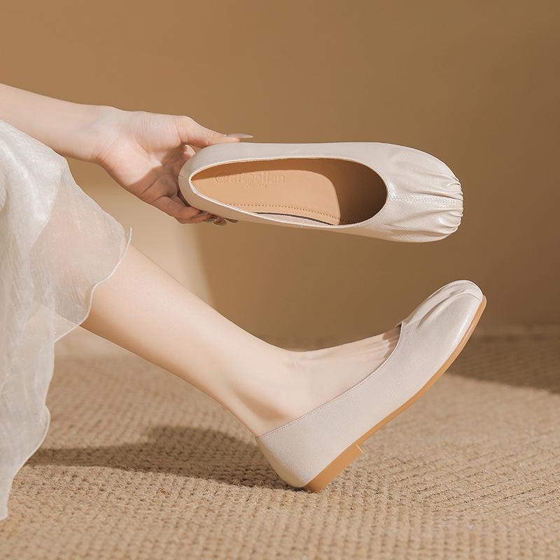 Gentle retro lazy lazy wind shoes spring and summer new pleated Birkenstocks flat muller shoes women 40 абрикосовий
Gentle retro lazy lazy wind shoes spring and summer new pleated Birkenstocks flat muller shoes women 40 абрикосовий