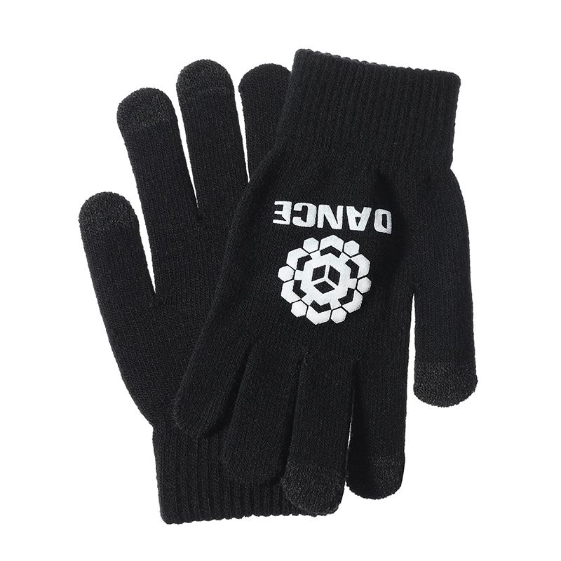 Women s K-style Cartoon Velvet Cold-Proof Knitted Touch-Screen Gloves Black DANCE All yards
Women s K-style Cartoon Velvet Cold-Proof Knitted Touch-Screen Gloves Black DANCE All yards