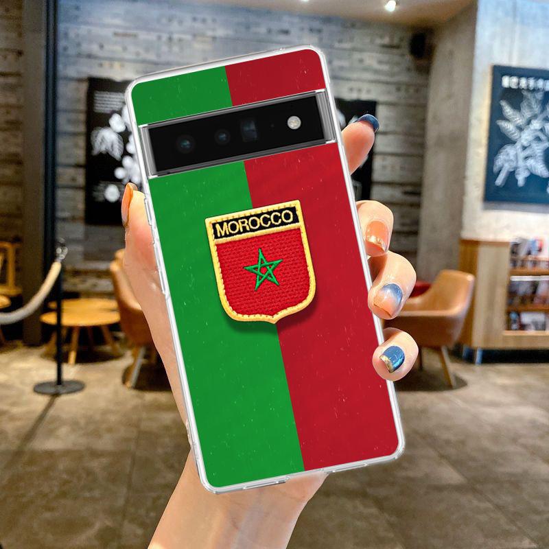 Morocco Flag Passport Phone Case For Google Pixel 8 7 6 Pro Soft TPU Shell For Pixel 6A 5 4 5A 4A 3A XL 5G Silicone Clear Cover Pixel 6A
Morocco Flag Passport Phone Case For Google Pixel 8 7 6 Pro Soft TPU Shell For Pixel 6A 5 4 5A 4A 3A XL 5G Silicone Clear Cover Pixel 6A