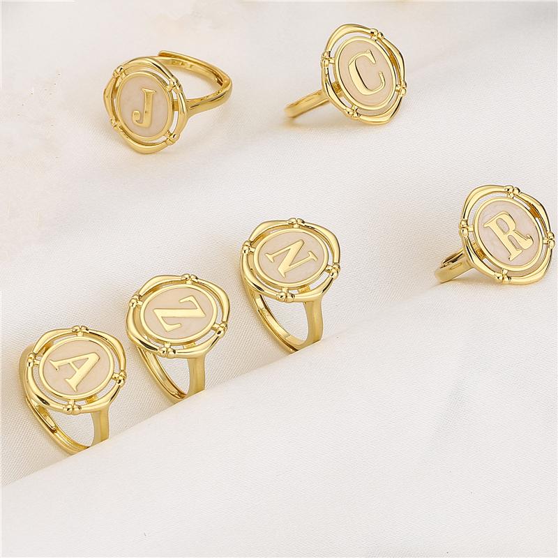 HECHENG, A-Z Letter Enamel Rings For Women, Couple Alphabet Name Initials Ring Adjustable Opening Finger Zircon resizable&A
HECHENG, A-Z Letter Enamel Rings For Women, Couple Alphabet Name Initials Ring Adjustable Opening Finger Zircon resizable&A