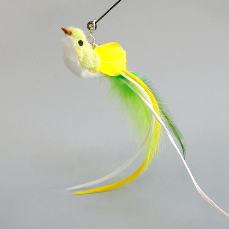 Handfree Bird/Feather Cat Wand with Bell Powerful Suction Cup Interactive Toys for Cats Kitten Hunting Exercise Pet Products зелений
Handfree Bird/Feather Cat Wand with Bell Powerful Suction Cup Interactive Toys for Cats Kitten Hunting Exercise Pet Products зелений