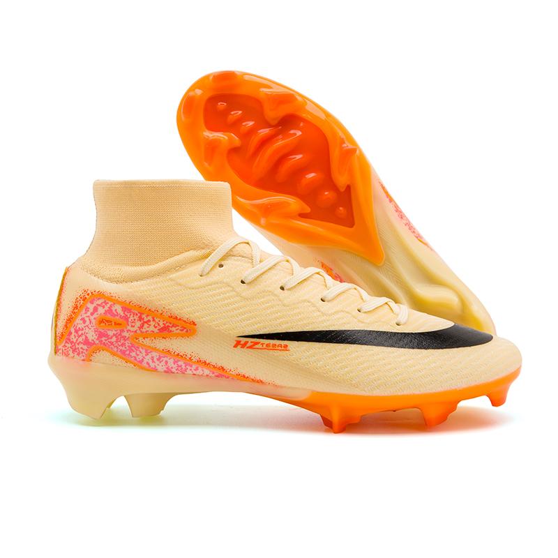 Boys Girls Soccer Cleats High-top Training Football Cleats Kids Ankle-high Soccer Shoes Lightweight Outdoor Futsal 45 помаранчевий
Boys Girls Soccer Cleats High-top Training Football Cleats Kids Ankle-high Soccer Shoes Lightweight Outdoor Futsal 45 помаранчевий