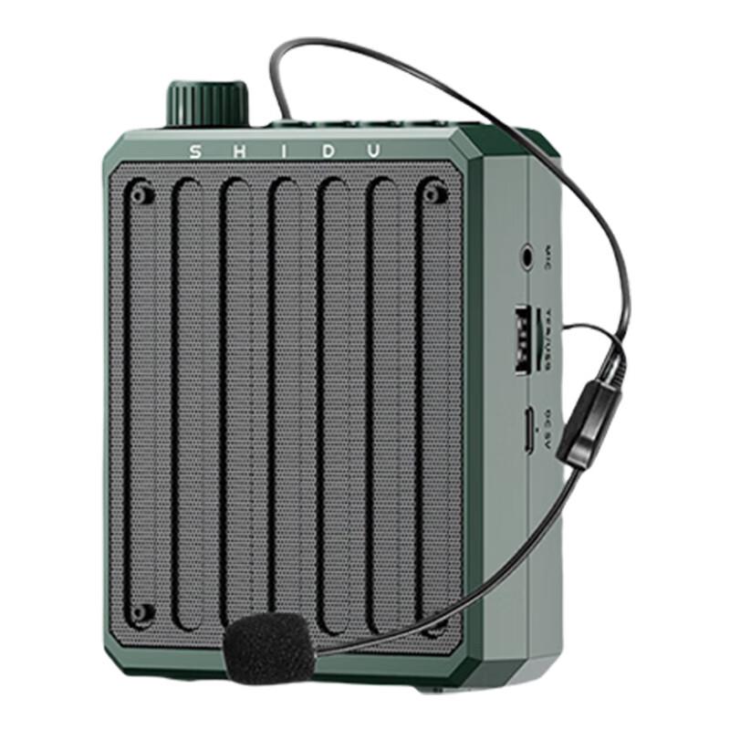 SHIDU M300 Wired Portable Voice Amplifier CN plug (adapter included)
SHIDU M300 Wired Portable Voice Amplifier CN plug (adapter included)