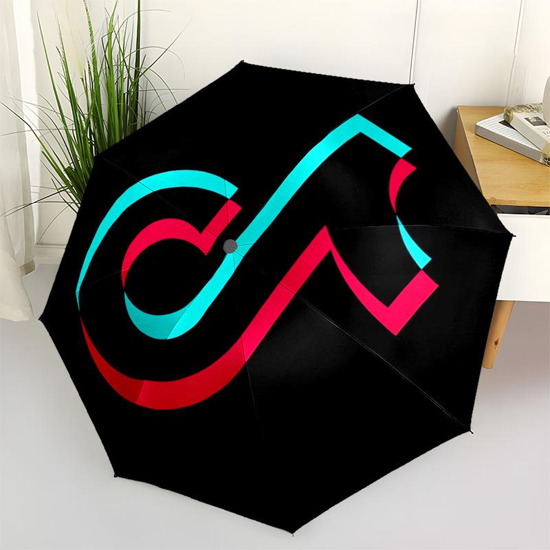 1PC TikTok Logo Automatic Open/Close Umbrella, 8-Rib Sturdy Frame, Durable Canopy, Highquality Construction, Fashion Lovers yy250920004
1PC TikTok Logo Automatic Open/Close Umbrella, 8-Rib Sturdy Frame, Durable Canopy, Highquality Construction, Fashion Lovers yy250920004