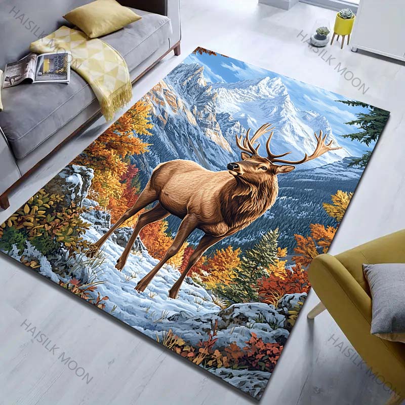 Multiple sizes Autumn Deer Rug Wild Nature Pattern Carpet for Living Room Bedroom Sofa Home Decor Non-slip Floor Mat Luxury Gift 40cm x 60cm
Multiple sizes Autumn Deer Rug Wild Nature Pattern Carpet for Living Room Bedroom Sofa Home Decor Non-slip Floor Mat Luxury Gift 40cm x 60cm