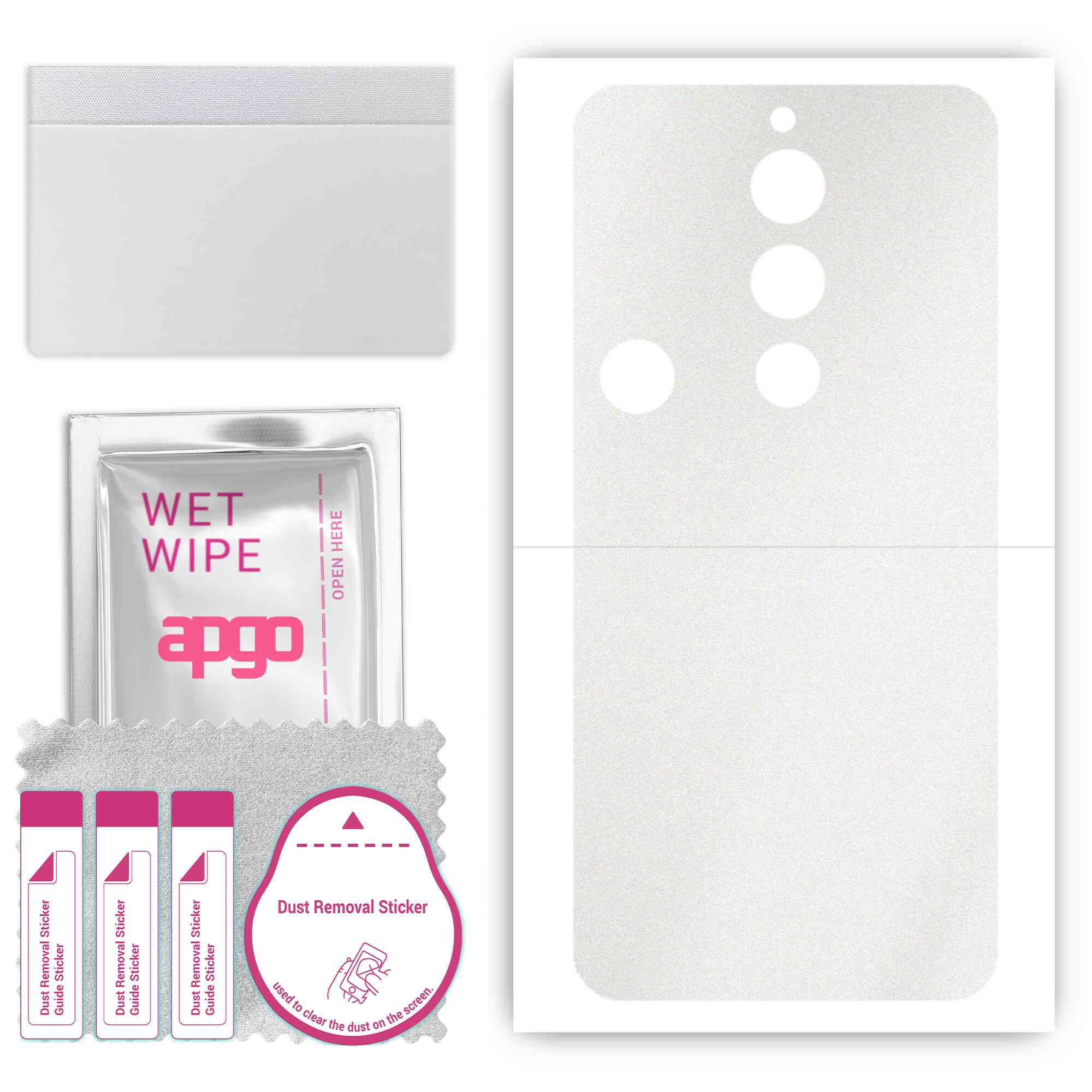 apgo Protective Skin Sticker for the back compatible with ZTE Nubia Red Magic 8S Pro, Wrap Film, Foil, Vinyl - Pattern Matte Transparent
apgo Protective Skin Sticker for the back compatible with ZTE Nubia Red Magic 8S Pro, Wrap Film, Foil, Vinyl - Pattern Matte Transparent