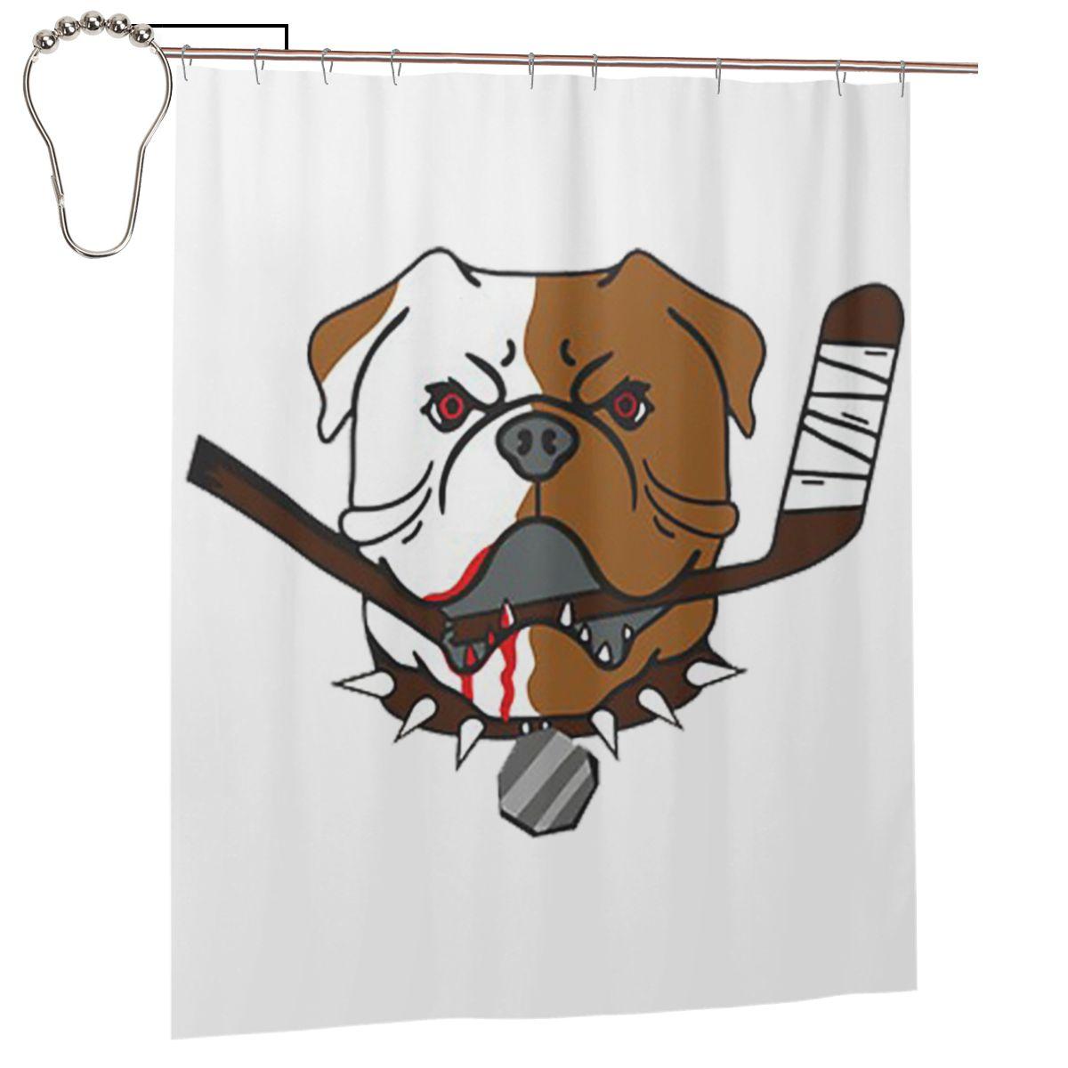 Shoresy Sudbury Bulldogs Logo Shower Curtain Bathroom Polyester Waterproof Bath Curtains With Hooks W60H190(CM)-1 Pcs
Shoresy Sudbury Bulldogs Logo Shower Curtain Bathroom Polyester Waterproof Bath Curtains With Hooks W60H190(CM)-1 Pcs