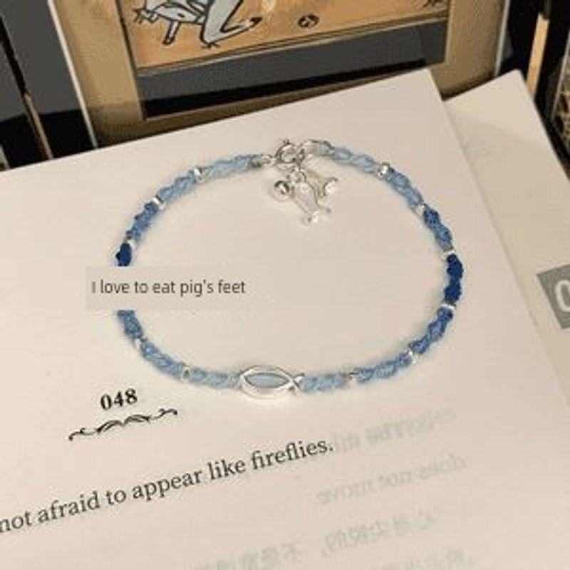 Браслет «Глубоководные рыбы» Градиентный плетеный ремешок ручной работы DIY Материал для творчества Креативные парные браслеты с рыбами для рук (Gift box) deep sea fish material package
Браслет «Глубоководные рыбы» Градиентный плетеный ремешок ручной работы DIY Материал для творчества Креативные парные браслеты с рыбами для рук (Gift box) deep sea fish material package