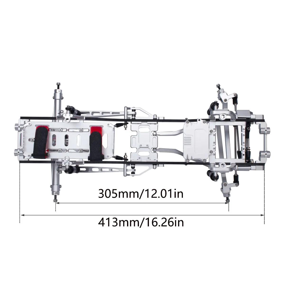 Twin I-Beam 2WD Pre-Runner CNC Metal Chassis Kit for 1/10 RC Crawler Desert Truck Axial SCX10 I II III Pro TRX4 Capra Upgrade срібний
Twin I-Beam 2WD Pre-Runner CNC Metal Chassis Kit for 1/10 RC Crawler Desert Truck Axial SCX10 I II III Pro TRX4 Capra Upgrade срібний