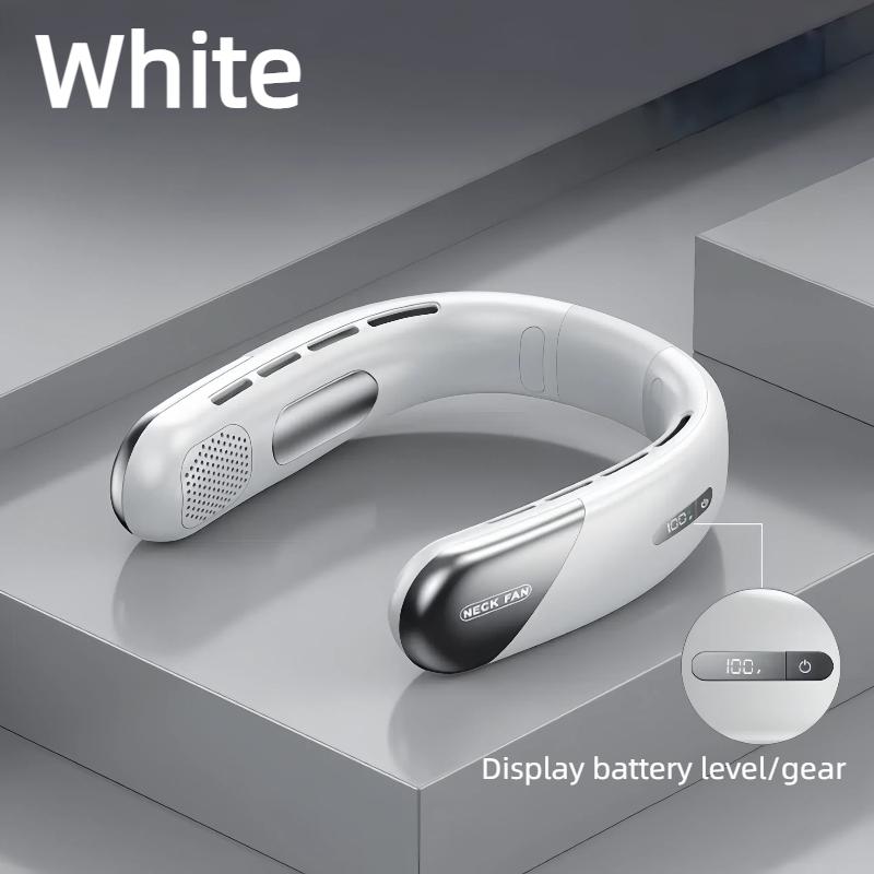 Portable Mini Neck Fan Bladeless Five-Speed Cooling Air Conditioner Neck Cooler Wearable Rechargeable Essential for Travel
Portable Mini Neck Fan Bladeless Five-Speed Cooling Air Conditioner Neck Cooler Wearable Rechargeable Essential for Travel