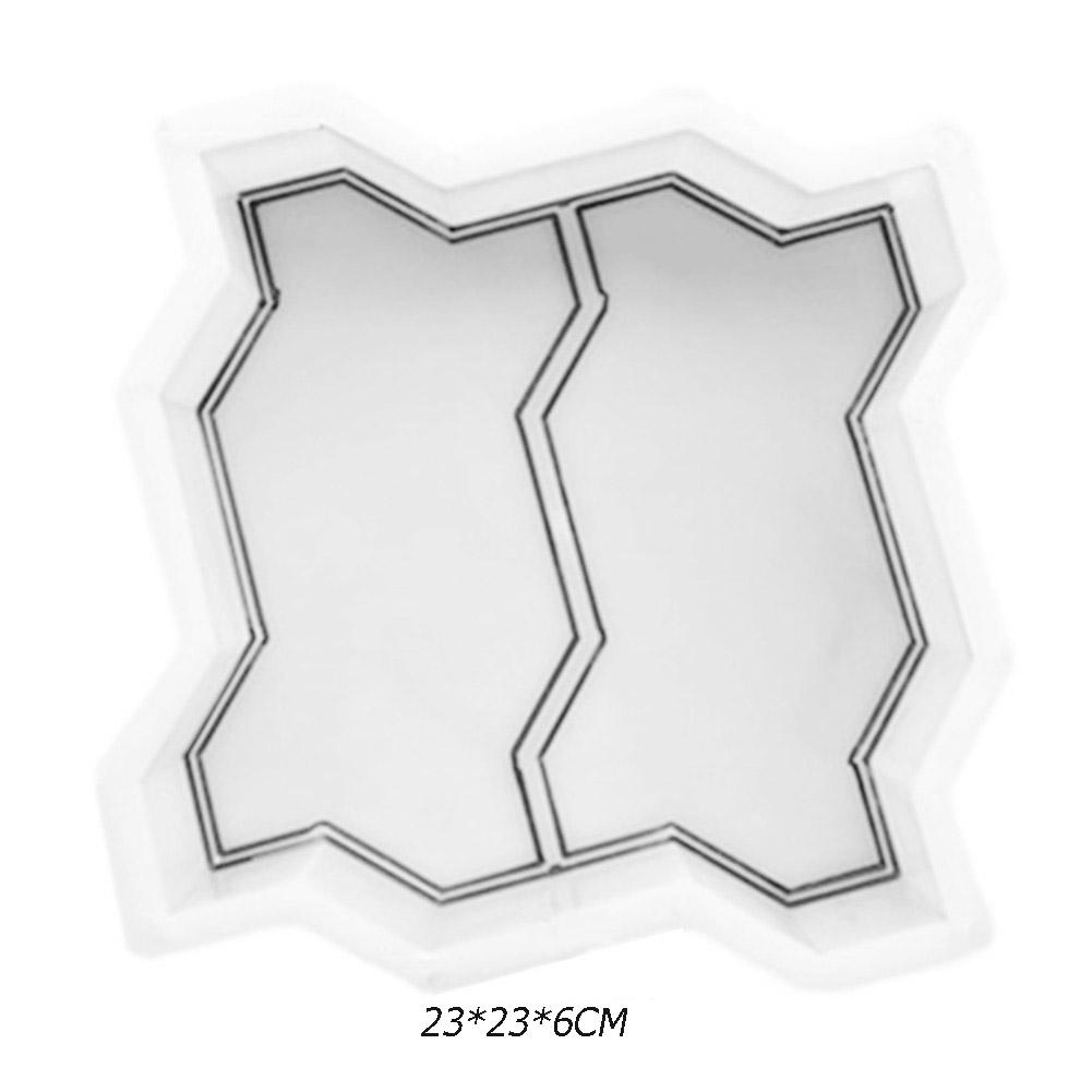 Home Garden Courtyard DIY Paving Mould Road Concrete Brick Carving Stone Path Paving Road Walk Maker Mold
Home Garden Courtyard DIY Paving Mould Road Concrete Brick Carving Stone Path Paving Road Walk Maker Mold