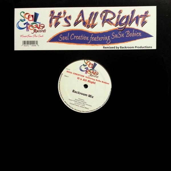 12inch Record SOUL CREATION, SU SU BOBIEN - It s All Right SGR008 Soul Groove Rec 2005 US Dance & Electronica Used
12inch Record SOUL CREATION, SU SU BOBIEN - It s All Right SGR008 Soul Groove Rec 2005 US Dance & Electronica Used