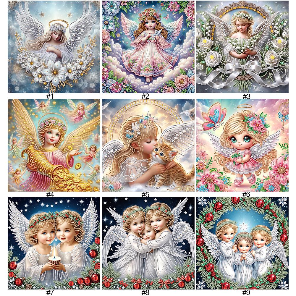 5D DIY Partial Special Shaped Drill Diamond Painting Kit Angel Decor 30x30cm QDE SYU071
5D DIY Partial Special Shaped Drill Diamond Painting Kit Angel Decor 30x30cm QDE SYU071