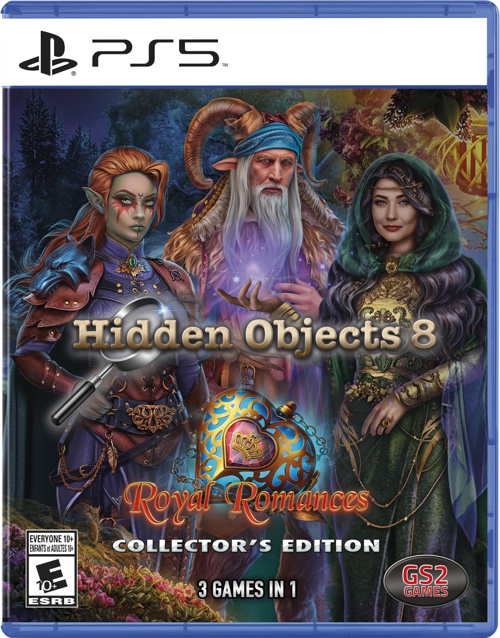 Hidden Objects 8 Royal Romance Collector s Edition (GS2 Games / PS5 / 3-in-1 Collection) (North American Version)
Hidden Objects 8 Royal Romance Collector s Edition (GS2 Games / PS5 / 3-in-1 Collection) (North American Version)