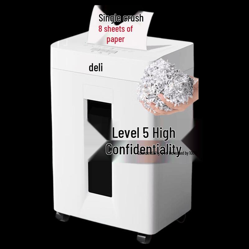 Deli GA155 Level 5 Micro-Cut Office Shredder CN plug (adapter included)
Deli GA155 Level 5 Micro-Cut Office Shredder CN plug (adapter included)