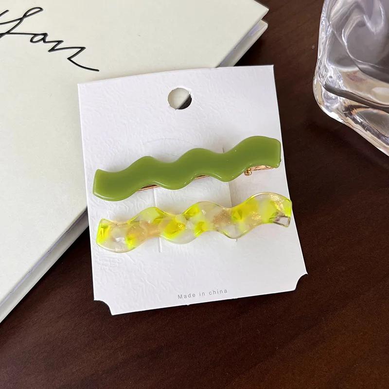 Fashion Wave Colorful Acetate Hairpin Set for Womans Girls Temperament Elegant HairClip Barrettes Decoration Hair Accessorie New
Fashion Wave Colorful Acetate Hairpin Set for Womans Girls Temperament Elegant HairClip Barrettes Decoration Hair Accessorie New