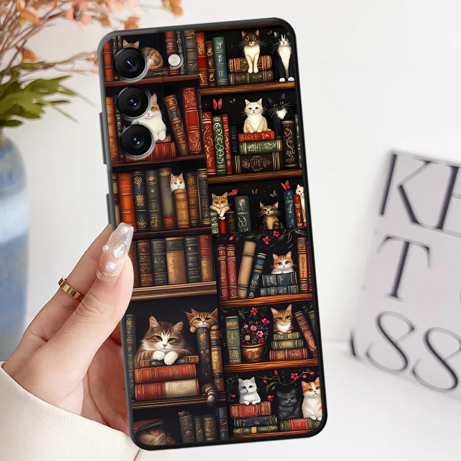 Colorful Bookshelf Soft Back Phone Cover Case for Samsung Galaxy A06 A03 A50 A70 A30 A40 A01 A02 A10 A20 A04 Note 20 Ultra 9 10 Galaxy A20
Colorful Bookshelf Soft Back Phone Cover Case for Samsung Galaxy A06 A03 A50 A70 A30 A40 A01 A02 A10 A20 A04 Note 20 Ultra 9 10 Galaxy A20