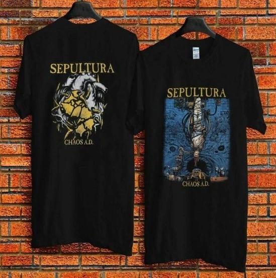 Vintage tee Sepultura Chaos Unisex Black Shirt S-5XL Q8748 S
Vintage tee Sepultura Chaos Unisex Black Shirt S-5XL Q8748 S