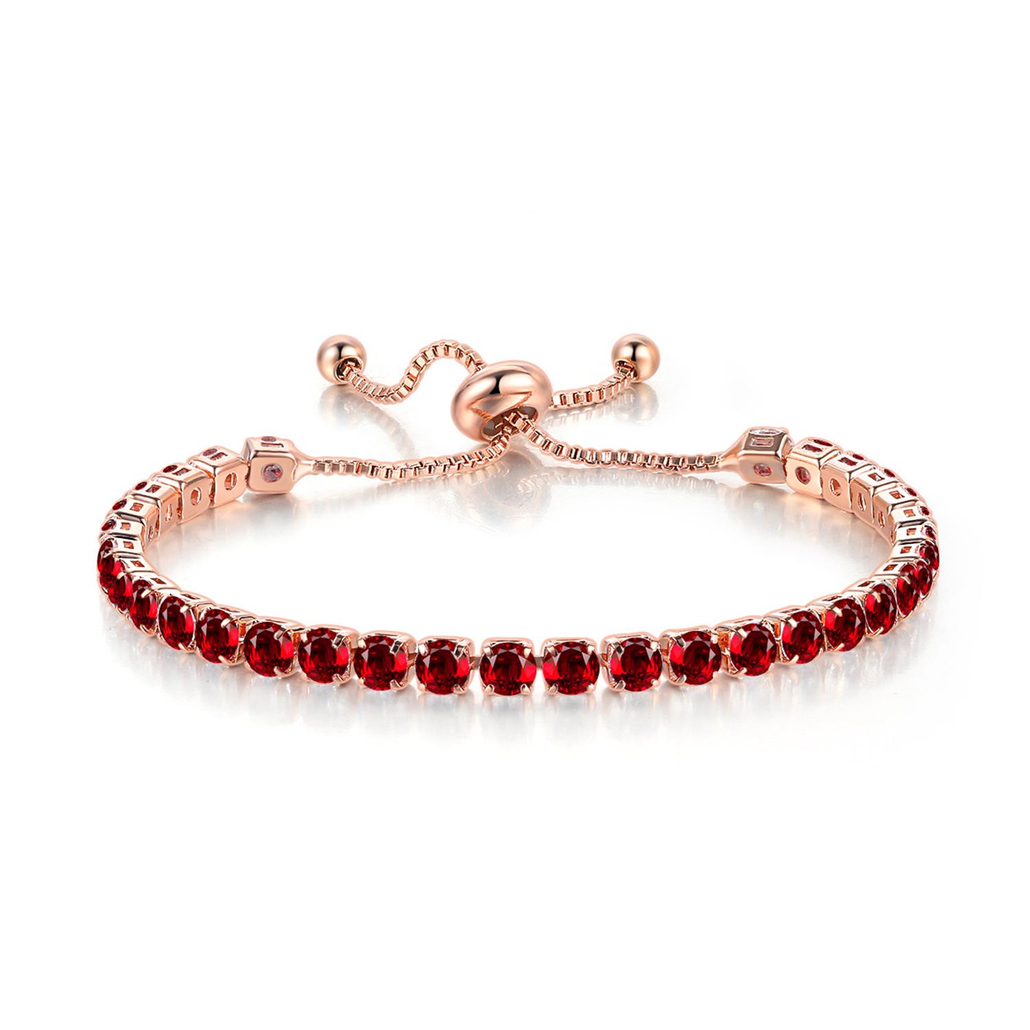 Adjustable Colorful Birthstone Tennis Bracelet for Women Multicolor CZ Crystal Wedding Birthday Gift Hand Jewelry
Adjustable Colorful Birthstone Tennis Bracelet for Women Multicolor CZ Crystal Wedding Birthday Gift Hand Jewelry