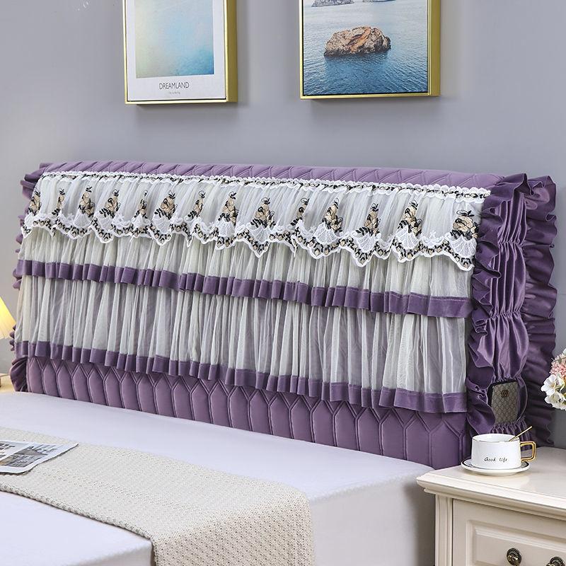 Простой домашний прикроватный защитный чехол в европейском стиле, универсальный утолщенный пылезащитный чехол для спинки изголовья кровати с кружевным декором для спальни 120CM
Простой домашний прикроватный защитный чехол в европейском стиле, универсальный утолщенный пылезащитный чехол для спинки изголовья кровати с кружевным декором для спальни 120CM