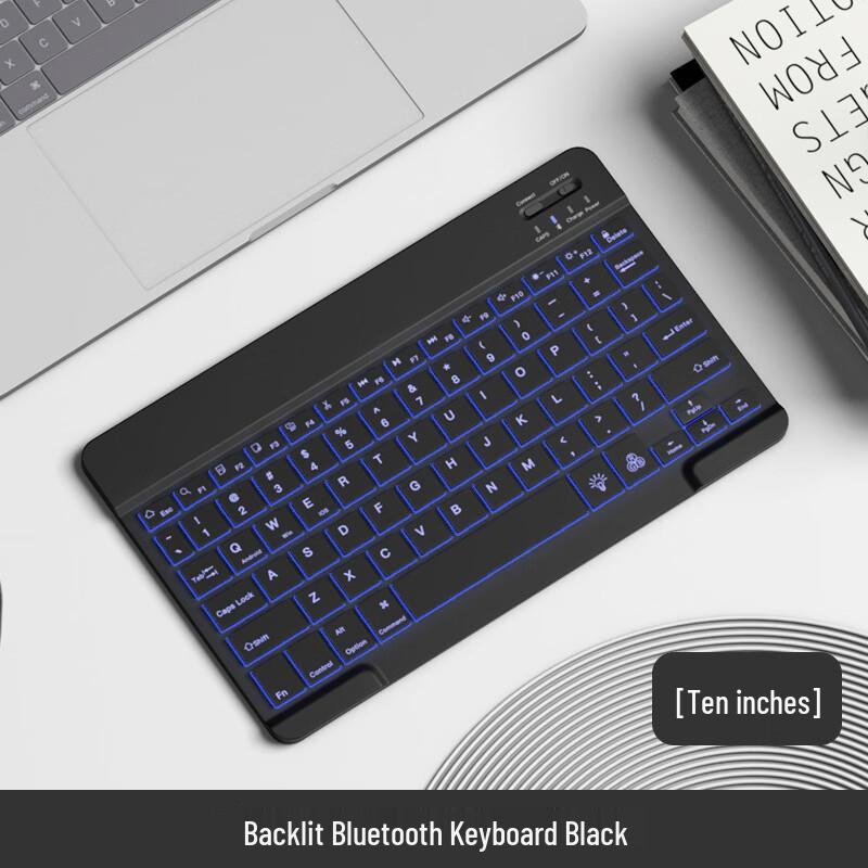 OLOEY Portable 7-Color Backlight Wireless Bluetooth Keyboard
OLOEY Portable 7-Color Backlight Wireless Bluetooth Keyboard