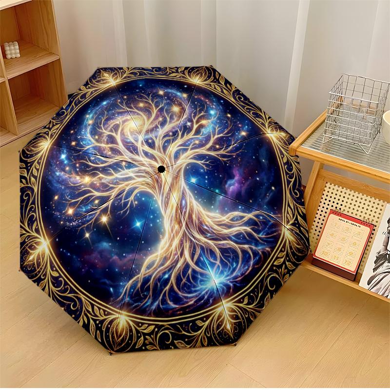 Cosmic Heart Tree Printed umbrella windproof folding umbrella portable sun and rain umbrella suitable for gifting
Cosmic Heart Tree Printed umbrella windproof folding umbrella portable sun and rain umbrella suitable for gifting