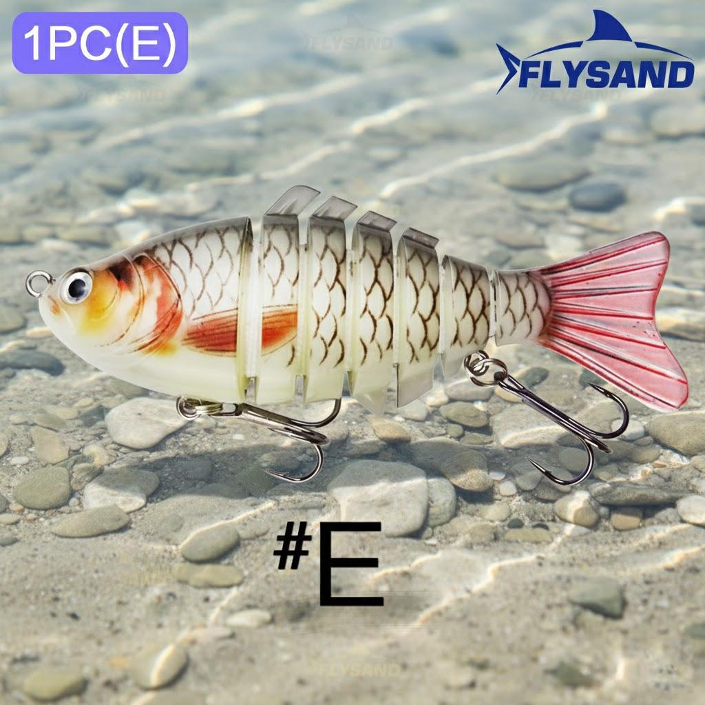 10cm 15.5g Multi Jointed Swimbait Hard Bait Artificial Crankbaits Wobbler Sinking Lifelike Lure
10cm 15.5g Multi Jointed Swimbait Hard Bait Artificial Crankbaits Wobbler Sinking Lifelike Lure