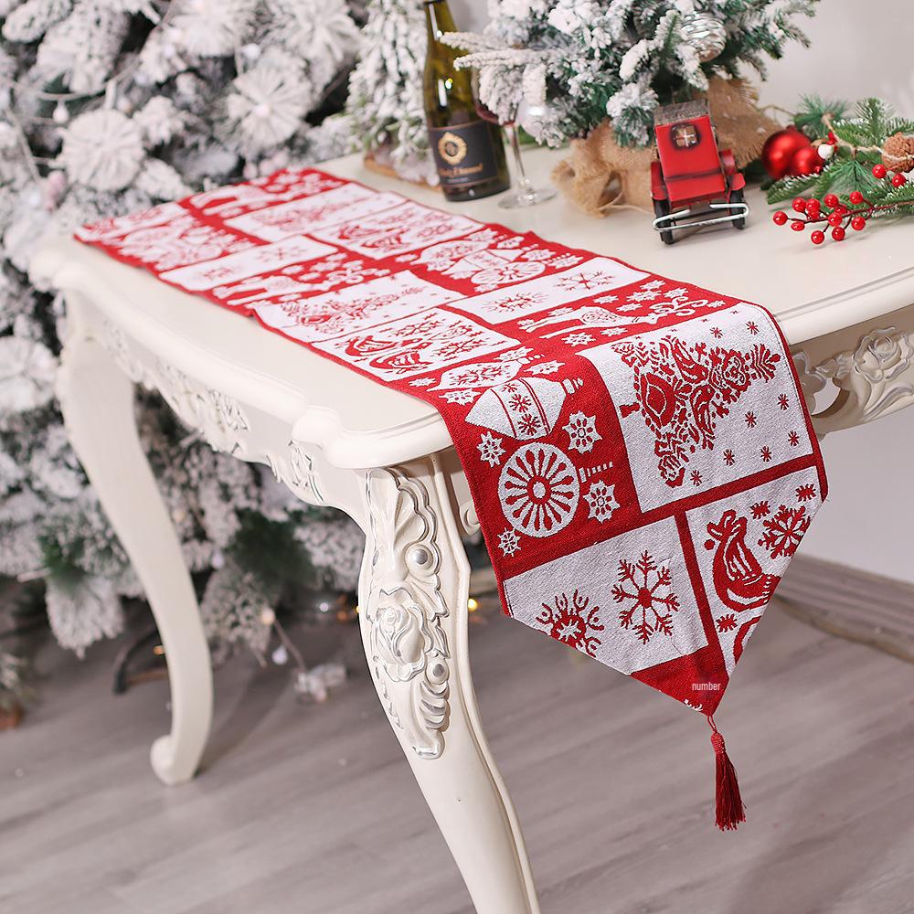 Рождественская вязаная скатерть с кисточками Mingguan - декоративная кухонная изоляционная скатерть J-JY88 E Table Runner
Рождественская вязаная скатерть с кисточками Mingguan - декоративная кухонная изоляционная скатерть J-JY88 E Table Runner