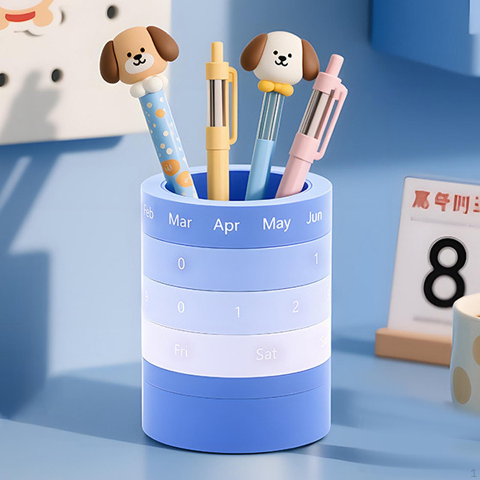 Desk Organizer for Pencils, Gift And Girls, Holds 40 Ideal School Home. Bottom. синій
Desk Organizer for Pencils, Gift And Girls, Holds 40 Ideal School Home. Bottom. синій