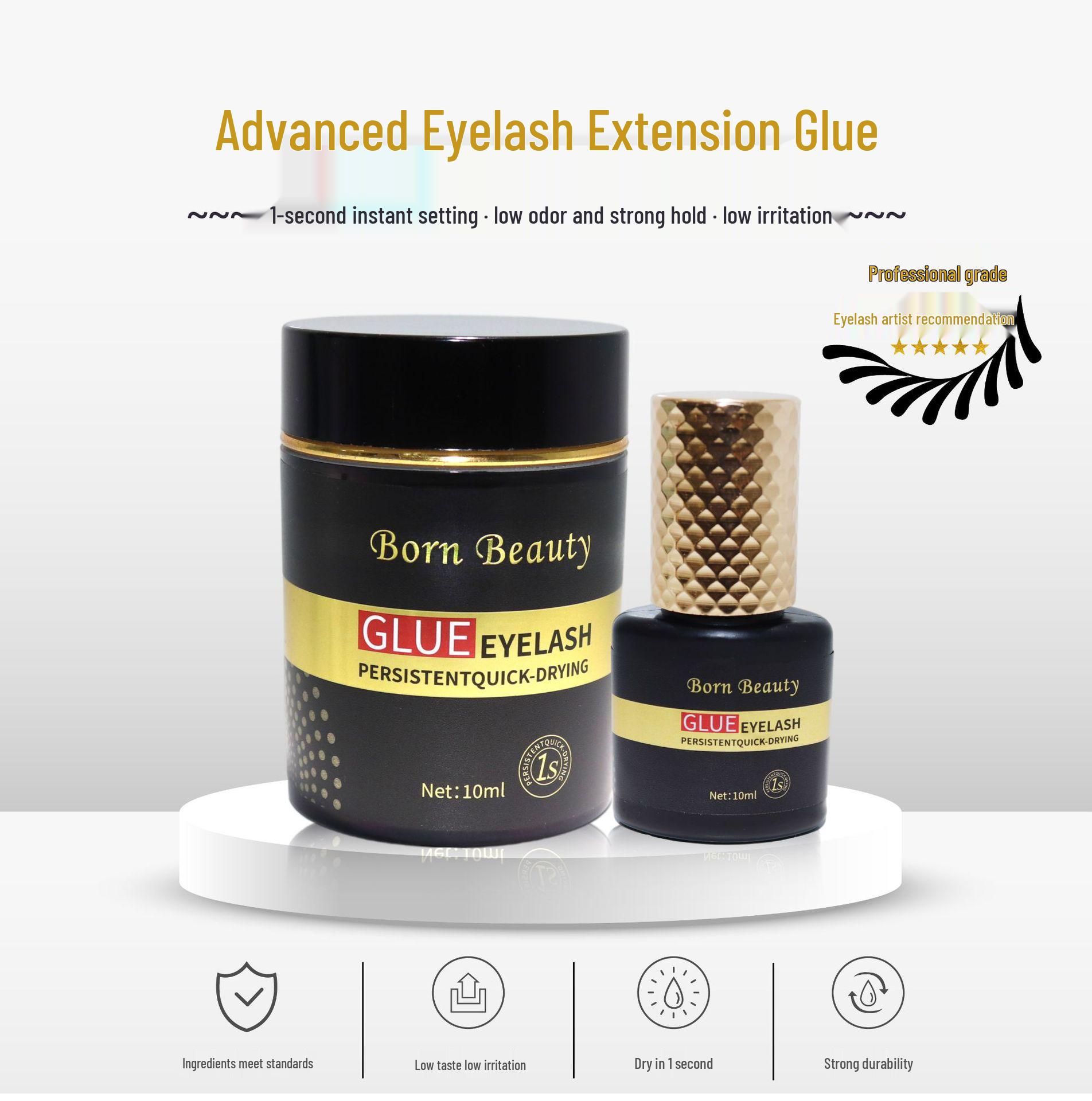 1-Second Fast-Drying Low-Odor Black Eyelash Glue – Soft, Long-Lasting, and Firm for 60 Days
1-Second Fast-Drying Low-Odor Black Eyelash Glue – Soft, Long-Lasting, and Firm for 60 Days