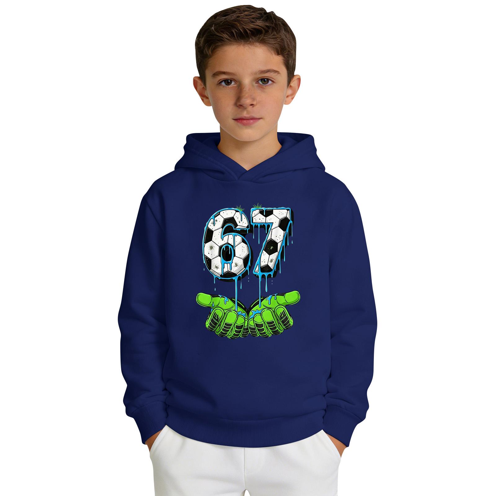 Boys Printed Hooded Long,Sleeve Sweatshirt Casual Sports Comfort Sweatshirt 130 Темно-синій
Boys Printed Hooded Long,Sleeve Sweatshirt Casual Sports Comfort Sweatshirt 130 Темно-синій