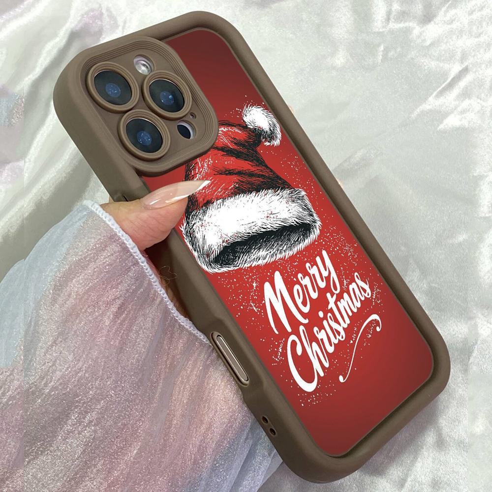 JT342 Merry Christmas Santa Hat for iPhone 17 16 15 14 13 Pro Max Samsung S26 S25 Ultra A17 A07 A56 Xiaomi 15T Redmi 15c Note 14 13 12 11 Soft Case Redmi 15C 4G/5G(171.6) коричневий
JT342 Merry Christmas Santa Hat for iPhone 17 16 15 14 13 Pro Max Samsung S26 S25 Ultra A17 A07 A56 Xiaomi 15T Redmi 15c Note 14 13 12 11 Soft Case Redmi 15C 4G/5G(171.6) коричневий