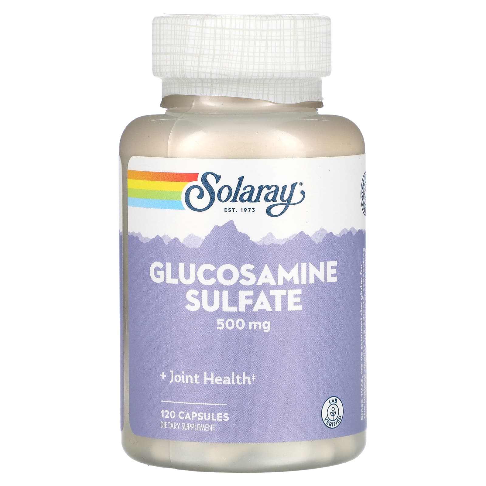 Glucosamine Sulfate, 500Mg, 120 Capsules 
Glucosamine Sulfate, 500Mg, 120 Capsules