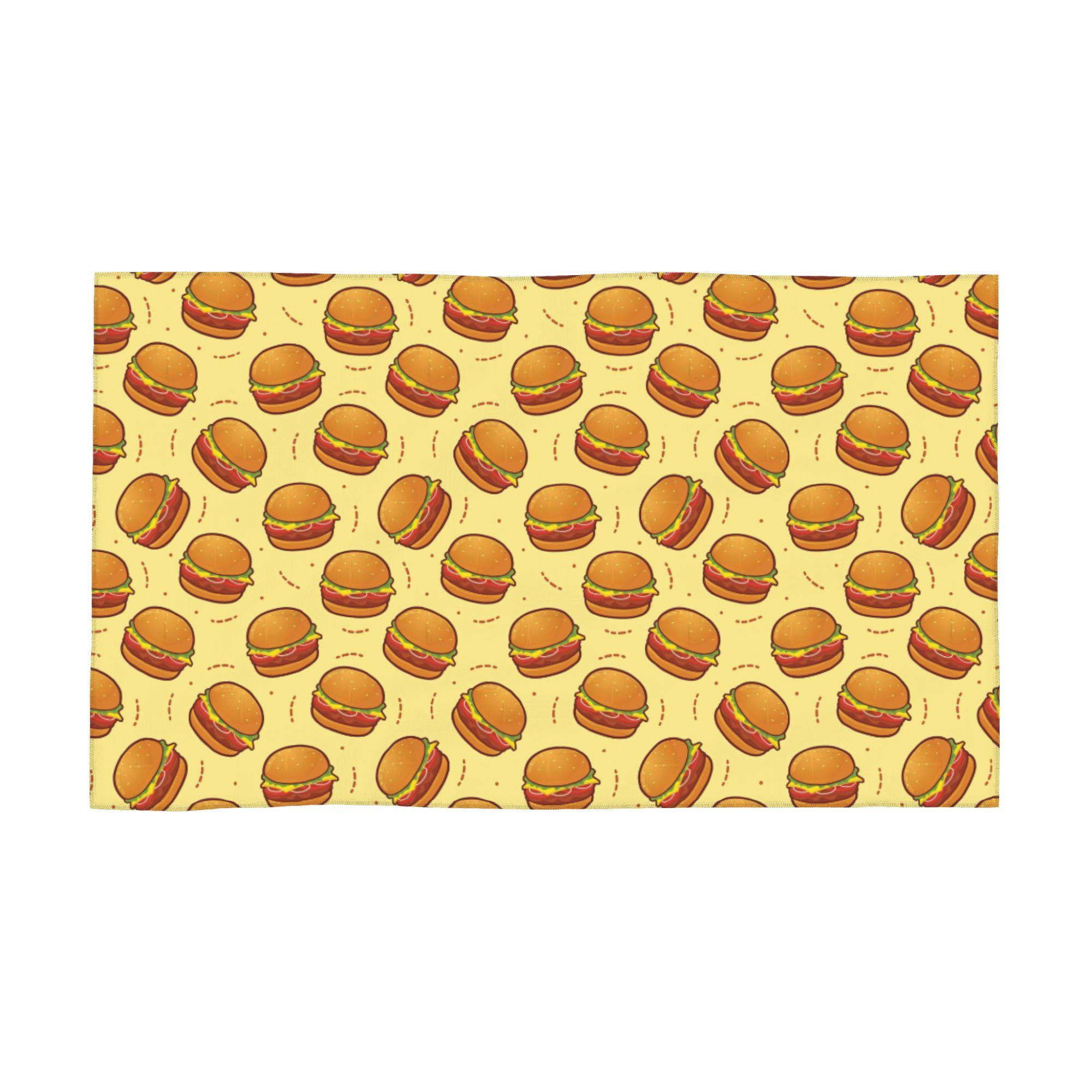 Burger Pattern Soft Face Towel Quick Dry Pool Bath Cotton Towels Absorbent W40*H60(CM)
Burger Pattern Soft Face Towel Quick Dry Pool Bath Cotton Towels Absorbent W40*H60(CM)