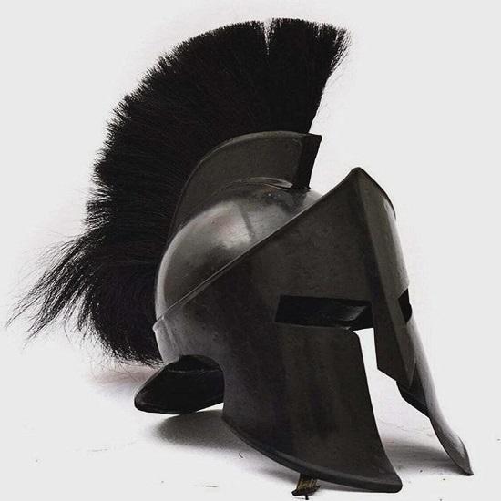 Medieval 300 Movie Warrior Black King Leonidas Spartan Battleship Helmet For Cosplay best gift for him
Medieval 300 Movie Warrior Black King Leonidas Spartan Battleship Helmet For Cosplay best gift for him
