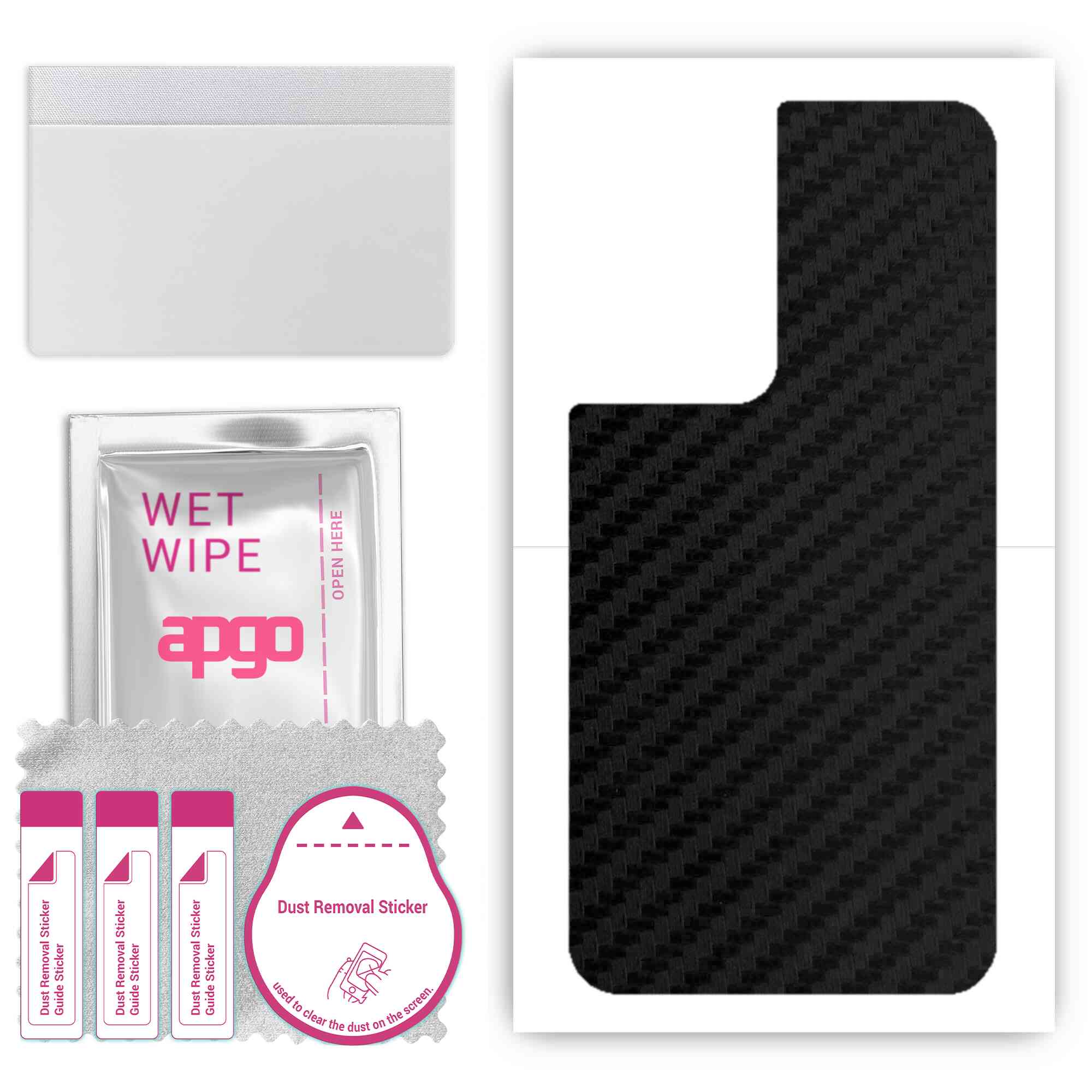 apgo Protective Skin Sticker for the back compatible with Samsung Galaxy S21 Ultra 5G, Wrap Film, Foil, Vinyl - Pattern Carbon Black
apgo Protective Skin Sticker for the back compatible with Samsung Galaxy S21 Ultra 5G, Wrap Film, Foil, Vinyl - Pattern Carbon Black