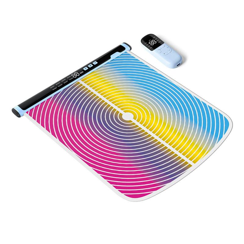 EMS Smart Colorful Leg Massager Pad - TPU Foot Acupressure Mat with Pulse Therapy for Relaxation & Leg Shaping
EMS Smart Colorful Leg Massager Pad - TPU Foot Acupressure Mat with Pulse Therapy for Relaxation & Leg Shaping