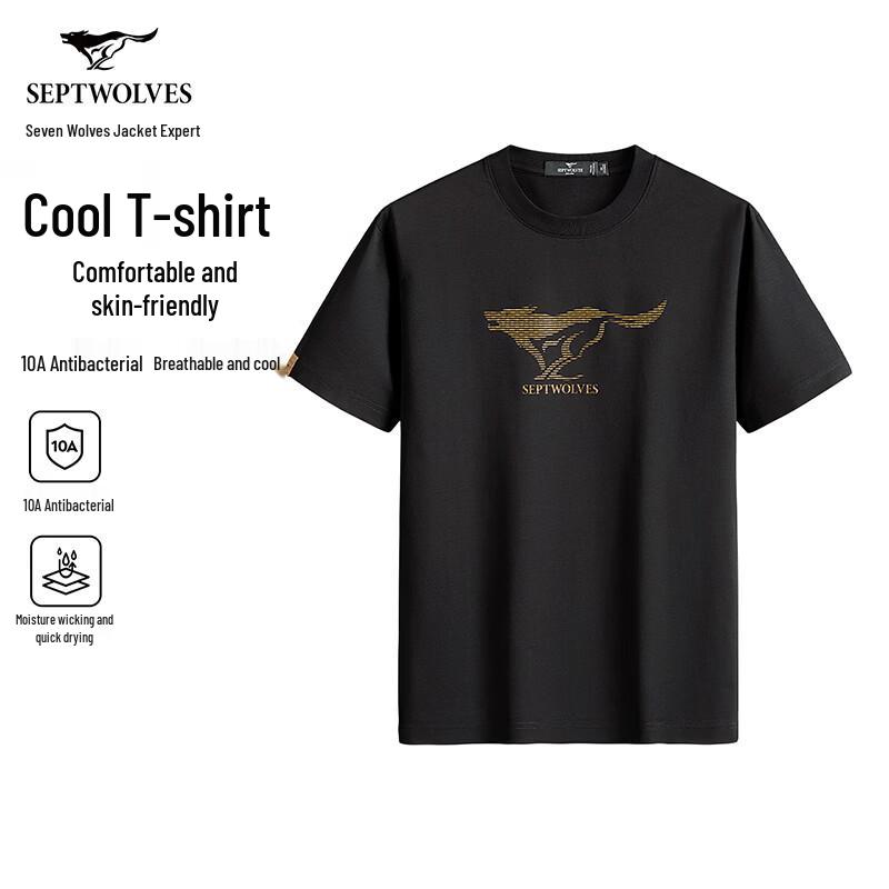Septwolves Men s Antibacterial Cool-Touch Modal Blend Short Sleeve T-Shirt 170/88A
Septwolves Men s Antibacterial Cool-Touch Modal Blend Short Sleeve T-Shirt 170/88A
