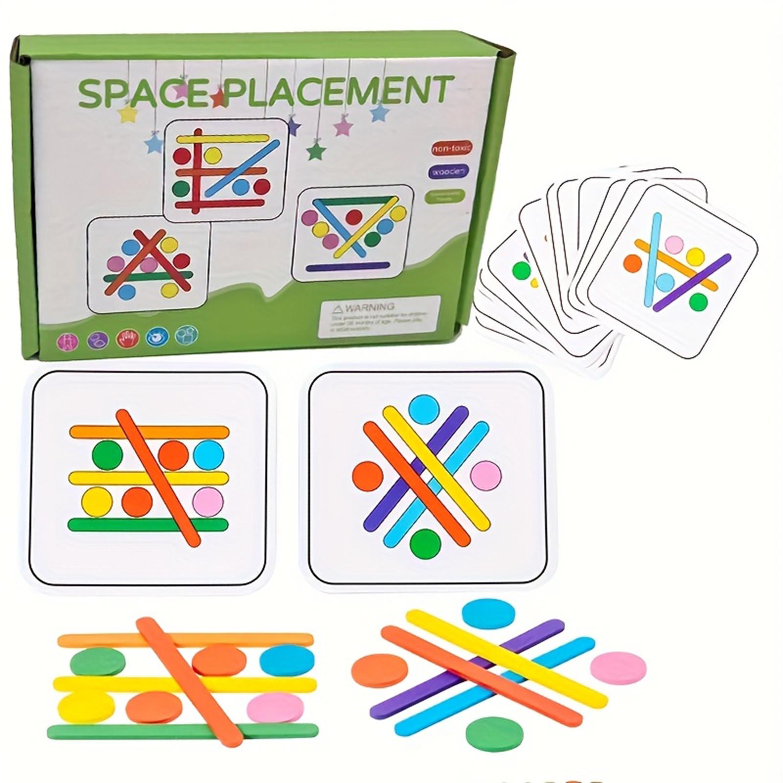 Деревянные разноцветные палочки стимулируют у детей воображение и способность к различению цветов посредством интересных игр-головоломок. One Size
Деревянные разноцветные палочки стимулируют у детей воображение и способность к различению цветов посредством интересных игр-головоломок. One Size