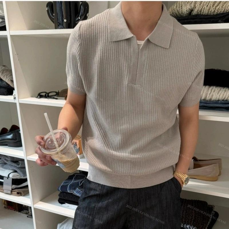 Men Waffle Knit Polo Shirt Short Sleeve Casual Summer Top Breathable Regular Fit M
Men Waffle Knit Polo Shirt Short Sleeve Casual Summer Top Breathable Regular Fit M